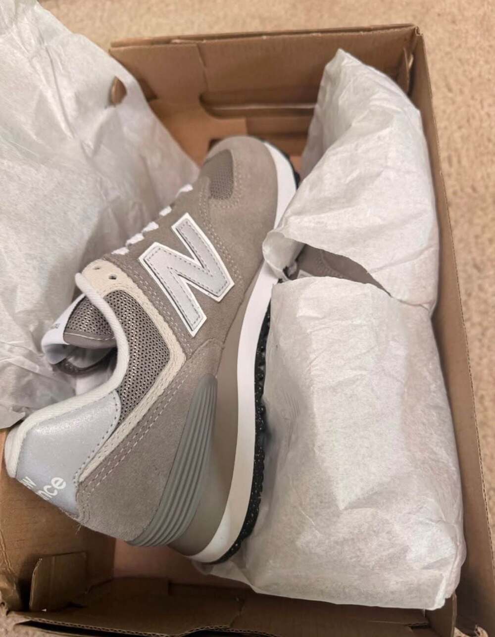 New Balance 574 Core Classic Sneakers in Grey